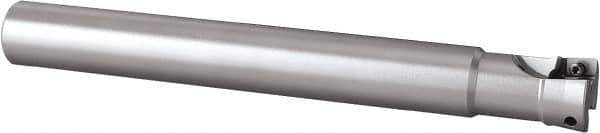 Seco - 200mm Cut Diam, 6mm Max Depth of Cut, 18mm Shank Diam,Indexable Plunge End Mill - Straight Shank, Multiple Insert Styles, R217.79 Toolholder Style, Through Coolant, Series Turbo 10 - USA Tool & Supply