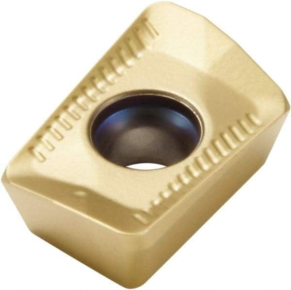 Seco - XOMX10T316 ME07 Grade MP3000 Carbide Milling Insert - TiAlN Finish, 0.1508" Thick, 1.6mm Corner Radius - USA Tool & Supply