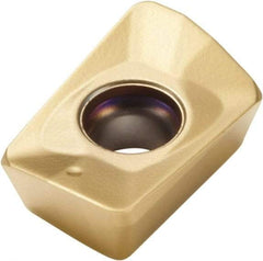 Seco - XOEX10T312 M06 Grade F40M Carbide Milling Insert - TiAlN/TiN Finish, 0.1496" Thick, 1.2mm Corner Radius - USA Tool & Supply