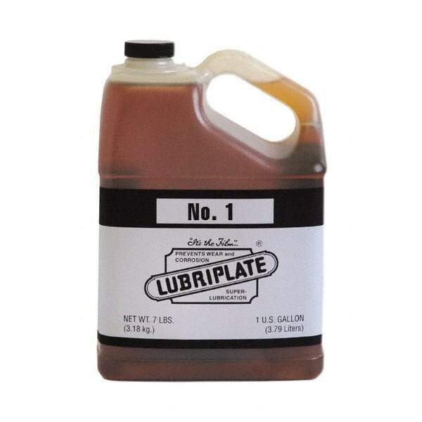 Lubriplate - 1 Gal Jug Mineral Multi-Purpose Oil - SAE 10W, ISO 22, 115 SUS at 100°F - USA Tool & Supply