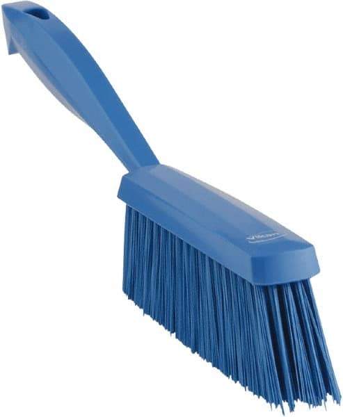 Vikan - Polyester Resin Set Bench Brush - 2" Bristle Length, 6-5/16" Long Head, Blue - USA Tool & Supply