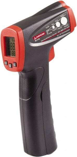 Amprobe - -18 to 380°C (0 to 716°F) Infrared Thermometer - 10:1 Distance to Spot Ratio - USA Tool & Supply