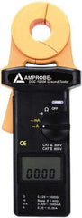 Amprobe - LCD Display Earth Ground Resistance Tester - Battery - USA Tool & Supply