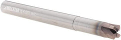 Millstar - 3/8", 4 Flute, Single End, Solid Carbide, 0.046" Corner Radius End Mill - 4" OAL, Right Hand Flute, 0.17" LOC, Right Hand Cut - USA Tool & Supply