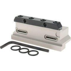 Iscar - Tool Block Style TGTBU, 1.26" Blade Height, 4.331" OAL, 2.11"& OAH, Indexable Cutoff Blade Tool Block - 1-1/4" Shank Height, 1.142" Shank Width, Through Coolant, Series JetHPLine - USA Tool & Supply