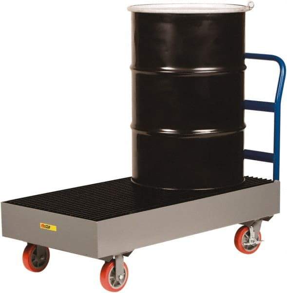 Little Giant - Mobile Spill Containment Type: Spill Control Cart Number of Drums: 2 - USA Tool & Supply