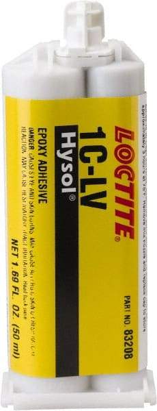 Loctite - 50 mL Dual Cartridge Silicone - 20 min Working Time - USA Tool & Supply