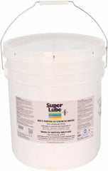 Synco Chemical - 30 Lb Pail Synthetic General Purpose Grease - Translucent White, Food Grade, 450°F Max Temp, NLGIG 2, - USA Tool & Supply