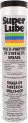 Synco Chemical - 14.1 oz Cartridge Synthetic Grease Cartridge - Translucent White, Food Grade, 450°F Max Temp, NLGIG 2, - USA Tool & Supply