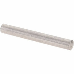 Value Collection - 4mm Diam x 32mm Pin Length 303 Stainless Steel Precision Dowel Pin - Unhardened, 1 Beveled & 1 Rounded End - USA Tool & Supply