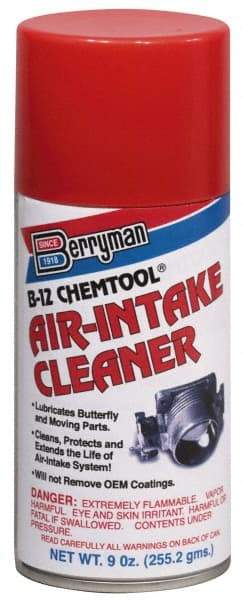 Berryman Products - Fuel Injection Air-Intake Cleaner - 9 oz Container - USA Tool & Supply