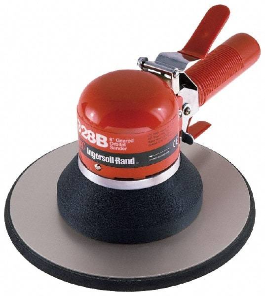 Ingersoll-Rand - 825 OPM, 16 CFM Air Consumption, Palm Air Orbital Sander - Round Pad, 1/4 NPT Inlet - USA Tool & Supply