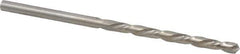 Chicago-Latrobe - #28 118° High Speed Steel Jobber Drill - Bright Finish, Left Hand Cut, Spiral Flute, Straight Shank, 2-7/8" OAL, Standard Point - USA Tool & Supply