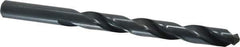 Chicago-Latrobe - Letter X 135° High Speed Steel Jobber Drill - Oxide Finish, Right Hand Cut, Spiral Flute, Straight Shank, 5-1/8" OAL, Split Point - USA Tool & Supply