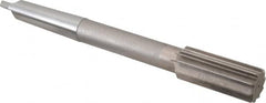 Interstate - 1-7/32" High Speed Steel 10 Flute Chucking Reamer - USA Tool & Supply