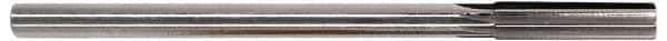 Alvord Polk - 1-3/16" Cobalt 10 Flute Chucking Reamer - Straight Flute, 1" Straight Shank, 2-7/8" Flute Length, 11" OAL - USA Tool & Supply