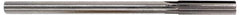 Alvord Polk - 1-1/8" Cobalt 10 Flute Chucking Reamer - Straight Flute, 7/8" Straight Shank, 2-7/8" Flute Length, 11" OAL - USA Tool & Supply