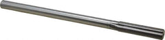 Interstate - 11mm High Speed Steel Chucking Reamer - Straight Flute, Straight Shank, 1-3/4" Flute Length, 7" OAL - USA Tool & Supply