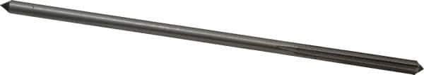 Interstate - 4mm High Speed Steel Chucking Reamer - Straight Flute, Straight Shank, 1-1/8" Flute Length, 4-1/2" OAL - USA Tool & Supply