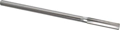 Interstate - 8mm High Speed Steel Chucking Reamer - Straight Flute, Straight Shank, 1-1/2" Flute Length, 6" OAL - USA Tool & Supply