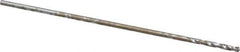 Chicago-Latrobe - #76 118° High Speed Steel Jobber Drill - Bright Finish, Right Hand Cut, Spiral Flute, Straight Shank, 7/8" OAL, Standard Point - USA Tool & Supply