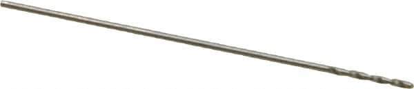 Chicago-Latrobe - #79 118° High Speed Steel Jobber Drill - Bright Finish, Right Hand Cut, Spiral Flute, Straight Shank, 3/4" OAL, Standard Point - USA Tool & Supply