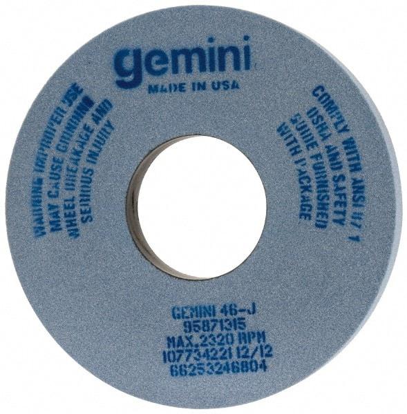 Norton - 14" Diam x 5" Hole x 1-1/2" Thick, J Hardness, 46 Grit Surface Grinding Wheel - Aluminum Oxide, Type 1, Coarse Grade, 2,320 Max RPM, No Recess - USA Tool & Supply