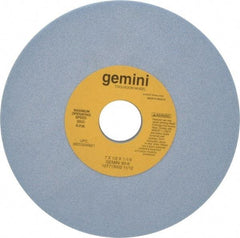 Norton - 7" Diam x 1-1/4" Hole x 1/2" Thick, K Hardness, 60 Grit Surface Grinding Wheel - Aluminum Oxide, Type 1, Medium Grade, 3,600 Max RPM, No Recess - USA Tool & Supply