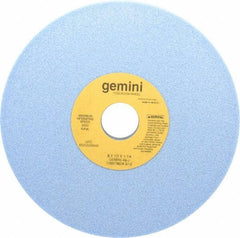 Norton - 8" Diam x 1-1/4" Hole x 1/2" Thick, J Hardness, 46 Grit Surface Grinding Wheel - Aluminum Oxide, Type 1, Coarse Grade, 3,600 Max RPM, No Recess - USA Tool & Supply