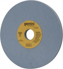 Norton - 8" Diam x 1-1/4" Hole x 1/2" Thick, H Hardness, 60 Grit Surface Grinding Wheel - Aluminum Oxide, Type 1, Medium Grade, 3,600 Max RPM, No Recess - USA Tool & Supply