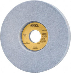 Norton - 7" Diam x 1-1/4" Hole x 1" Thick, K Hardness, 60 Grit Surface Grinding Wheel - Aluminum Oxide, Type 5, Medium Grade, 3,600 Max RPM, One-Side Recess - USA Tool & Supply