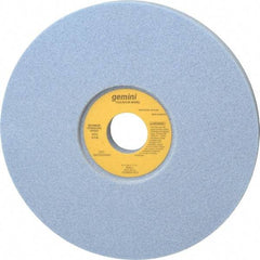 Norton - 8" Diam x 1-1/4" Hole x 3/4" Thick, J Hardness, 46 Grit Surface Grinding Wheel - Aluminum Oxide, Type 5, Coarse Grade, 3,600 Max RPM, One-Side Recess - USA Tool & Supply