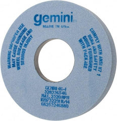 Norton - 14" Diam x 5" Hole x 2" Thick, I Hardness, 46 Grit Surface Grinding Wheel - Aluminum Oxide, Type 5, Coarse Grade, 2,320 Max RPM, One-Side Recess - USA Tool & Supply