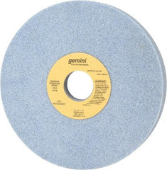 Norton - 7" Diam x 1-1/4" Hole x 1" Thick, H Hardness, 46 Grit Surface Grinding Wheel - Aluminum Oxide, Type 5, Coarse Grade, 3,600 Max RPM, One-Side Recess - USA Tool & Supply
