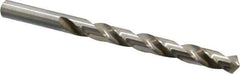 Chicago-Latrobe - 3/8" 118° High Speed Steel Jobber Drill - Bright Finish, Right Hand Cut, Spiral Flute, Straight Shank, 5" OAL, Standard Point - USA Tool & Supply