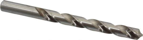 Chicago-Latrobe - 1/2" 118° High Speed Steel Jobber Drill - Bright Finish, Right Hand Cut, Spiral Flute, Straight Shank, 6" OAL, Standard Point - USA Tool & Supply
