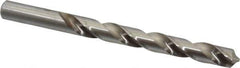 Chicago-Latrobe - 1/2" 118° High Speed Steel Jobber Drill - Bright Finish, Right Hand Cut, Spiral Flute, Straight Shank, 6" OAL, Standard Point - USA Tool & Supply