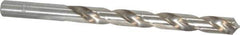 Chicago-Latrobe - Letter T 118° High Speed Steel Jobber Drill - Bright Finish, Right Hand Cut, Spiral Flute, Straight Shank, 4-7/8" OAL, Standard Point - USA Tool & Supply