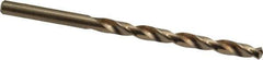 Chicago-Latrobe - #4 135° Cobalt Jobber Drill - Oxide/Gold Finish, Right Hand Cut, Spiral Flute, Straight Shank, 3-3/4" OAL, Split Point - USA Tool & Supply