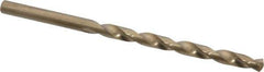 Chicago-Latrobe - #10 135° Cobalt Jobber Drill - Oxide/Gold Finish, Right Hand Cut, Spiral Flute, Straight Shank, 3-5/8" OAL, Split Point - USA Tool & Supply