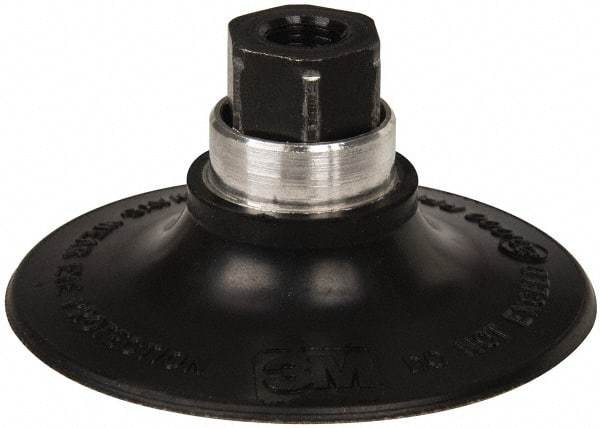 3M - 3" Diam Quick-Change Type R Disc Backing Pad - Hard Density, 20,000 RPM, Roloc TR Compatible - USA Tool & Supply