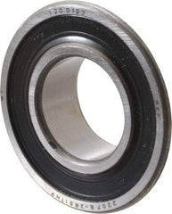 SKF - 35mm Bore Diam, 72mm OD, Double Seal Self Aligning Radial Ball Bearing - 23mm Wide, 2 Rows, Round Bore, 1,980 Lb Static Capacity, 6,900 Lb Dynamic Capacity - USA Tool & Supply