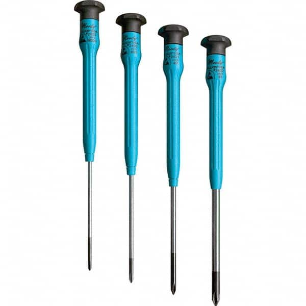 Moody Tools - Precision & Specialty Screwdrivers Type: JIS Overall Length Range: 3" - 6.9" - USA Tool & Supply
