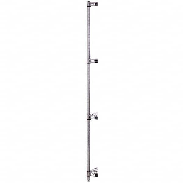 Quantum Storage - 63" High, Open Shelving Wire Shelving Post - USA Tool & Supply