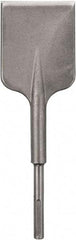 DeWALT - 5" Head Width, 16" OAL, 1-1/8" Shank Diam, Asphalt Cutter Chisel - SDS Max Drive, SDS Max Shank, Steel - USA Tool & Supply