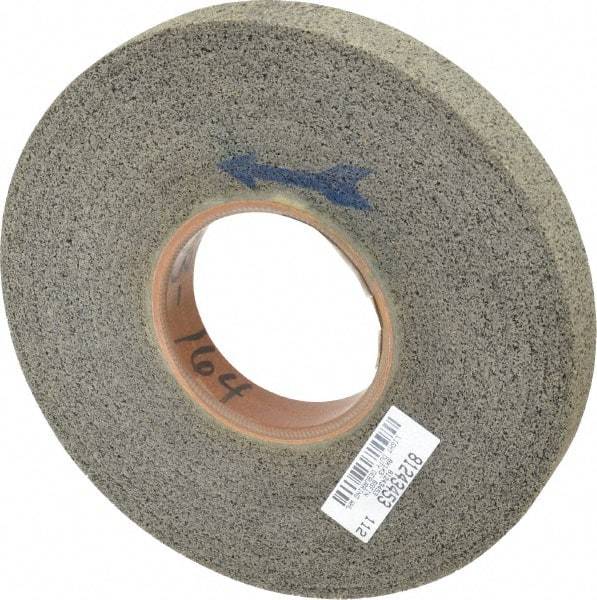 Brite Star - 8" Diam, 1" Face Width, 3" Center Hole, Fine Grade, Silicon Carbide Deburring Wheel - Convolute, Soft Density 6 Grade, 3,400 RPM - USA Tool & Supply