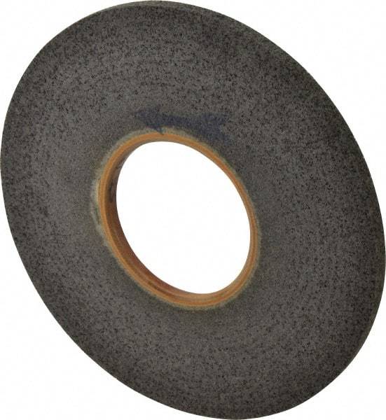 Brite Star - 8" Diam, 3/8" Face Width, 3" Center Hole, Fine Grade, Silicon Carbide Deburring Wheel - Convolute, Extra Hard Density 8 Grade, 3,400 RPM - USA Tool & Supply