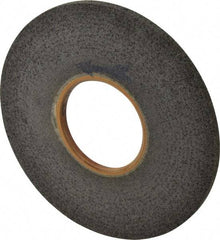 Brite Star - 8" Diam, 3/8" Face Width, 3" Center Hole, Fine Grade, Silicon Carbide Deburring Wheel - Convolute, Extra Hard Density 8 Grade, 3,400 RPM - USA Tool & Supply