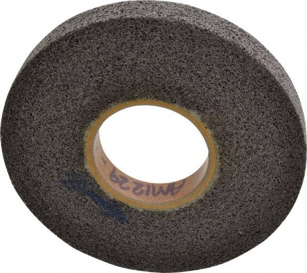 Brite Star - 8" Diam, 1" Face Width, 3" Center Hole, Medium Grade, Aluminum Oxide Deburring Wheel - Convolute, Hard Density 8 Grade, 3,400 RPM - USA Tool & Supply
