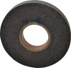 Brite Star - 8" Diam, 1" Face Width, 3" Center Hole, Fine Grade, Silicon Carbide Deburring Wheel - Convolute, Hard Density 8 Grade, 3,400 RPM - USA Tool & Supply